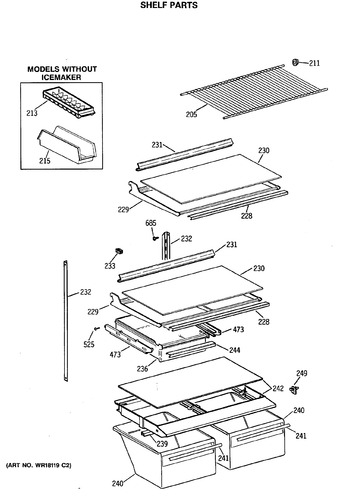 Diagram for CTX18GASQRWH