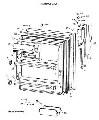 Diagram for CTX18GASVRWH