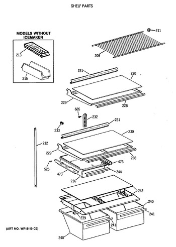 Diagram for CTX18GASVRWH