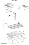 Diagram for 4 - Shelf Parts