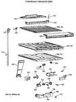 Diagram for 5 - Compartment Separator Parts