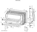 Diagram for 1 - Freezer Door