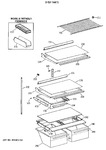 Diagram for 4 - Shelf Parts