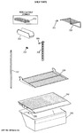 Diagram for 4 - Shelf Parts