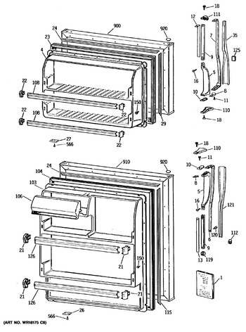 Diagram for CTX16CAYBLAD