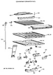 Diagram for 5 - Compartment Separator Parts