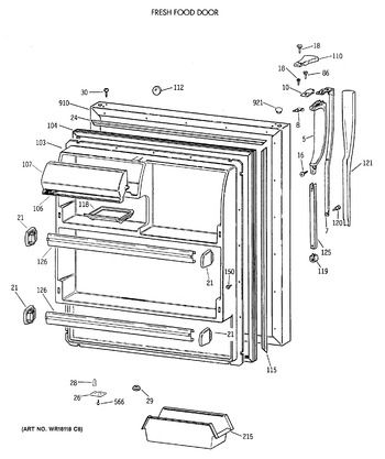 Diagram for CTX18GASCRWW