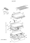 Diagram for 4 - Shelf Parts