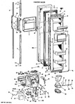 Diagram for 1 - Freezer Door