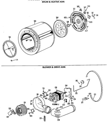 Diagram for DRB1555MDL