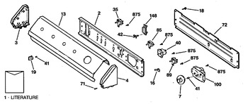 Diagram for DRB4600SBLWW