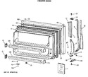 Diagram for 1 - Freezer Door