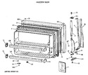 Diagram for 1 - Freezer Door