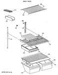 Diagram for 4 - Shelf Parts