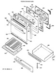 Diagram for 4 - Door & Drawer Parts