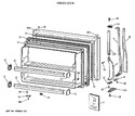 Diagram for 1 - Freezer Door