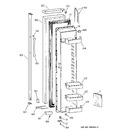 Diagram for 1 - Freezer Door