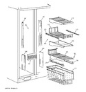 Diagram for 4 - Freezer Shelves