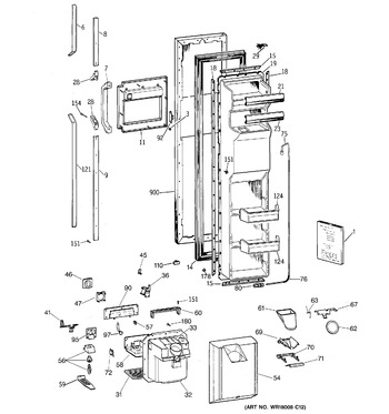 Diagram for TFG27PFXCWW