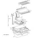 Diagram for 4 - Shelf Parts