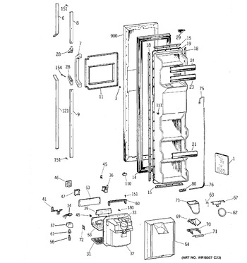 Diagram for TFX22CRXDBB