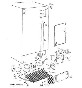 Diagram for TFX22CRXDBB