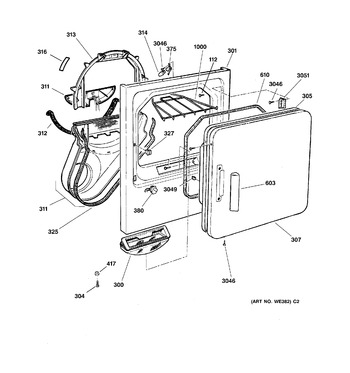 Diagram for DDSR475GT3WW