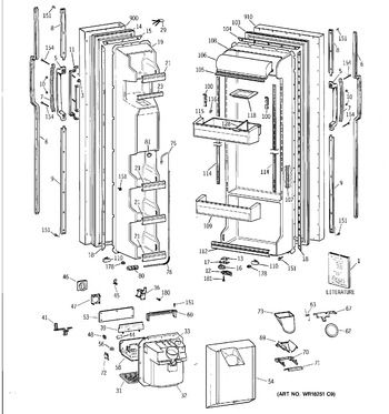 Diagram for TFX25JWYDAA