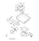 Diagram for 1 - Gas & Burner Parts