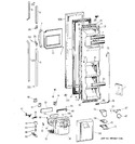 Diagram for 1 - Freezer Door