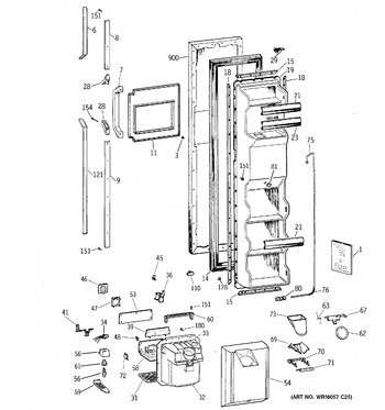 Diagram for TFK25PRYDAA