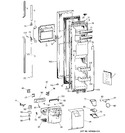 Diagram for 1 - Freezer Door