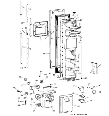 Diagram for TFT27PFXDWW