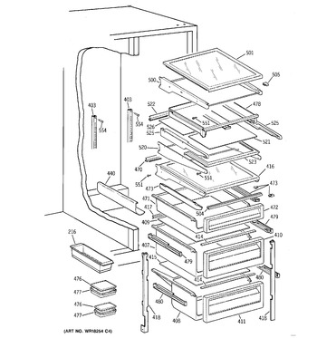 Diagram for TFT27PFXDWW