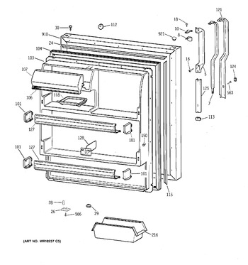 Diagram for TBT18JAXLRWW