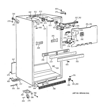 Diagram for TBT18JAXLRWW