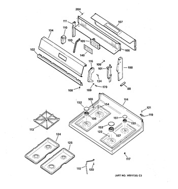 Diagram for JGBS21PEW2AD