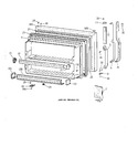 Diagram for 1 - Freezer Door