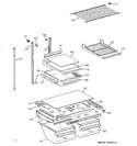 Diagram for 4 - Shelf Parts