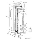 Diagram for 1 - Freezer Door