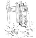 Diagram for 1 - Freezer Door