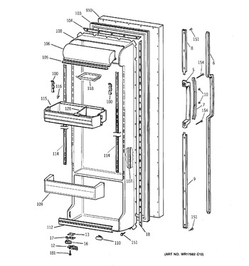 Diagram for TFX25VRZAAA