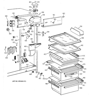 Diagram for TFX25VRZAWW