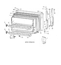 Diagram for 1 - Freezer Door