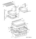 Diagram for 4 - Shelf Parts