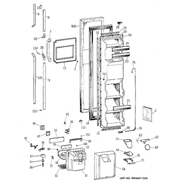 Diagram for TFX22PRXFAA