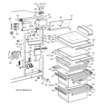 Diagram for TFX25CRYFBB