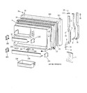 Diagram for 1 - Freezer Door