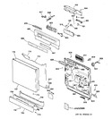 Diagram for 1 - Escutcheon & Door Assembly