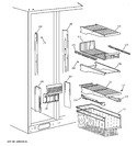 Diagram for 3 - Freezer Shelves